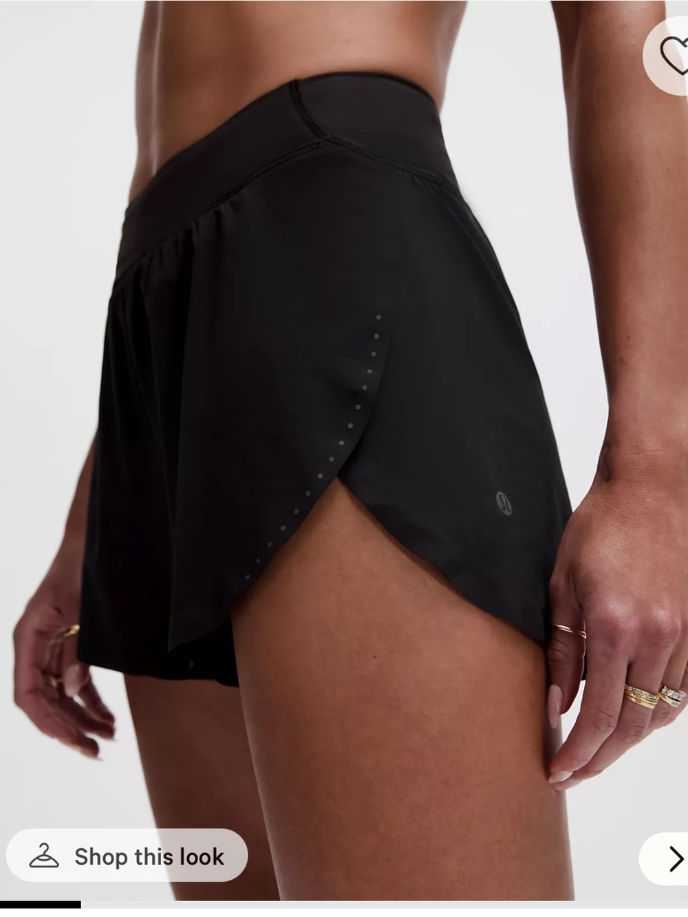 Lululemon Fast and Free High-Rise Classic-Fit Split Short